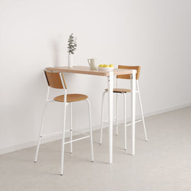 TIPTOE Bar Stool SSD Oak Steel Legs 75cm