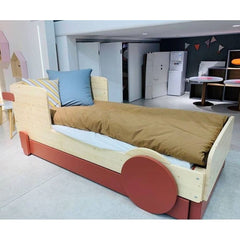 MATHY BY BOLS Kids Bed Discovery pine wood 90x190cm