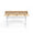 HARTO Desk Hyppolite Oak & White