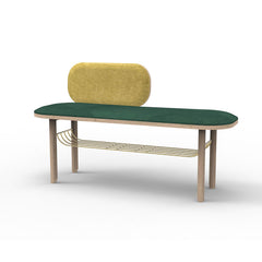 HARTO Bench Eustache Green