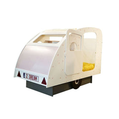 MATHY BY BOLS Kids Bed Caravan wood 90x190cm