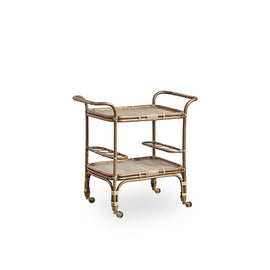 SIKA DESIGN Bar Trolley Carlo Rattan
