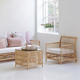 SIKA DESIGN Side Table Donatello Rattan 60cm