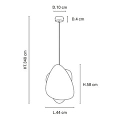 MARKET SET Suspension Light Screen S 44cm