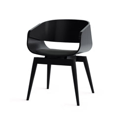 ALMOST Armchair 4th Oak Black Cushion