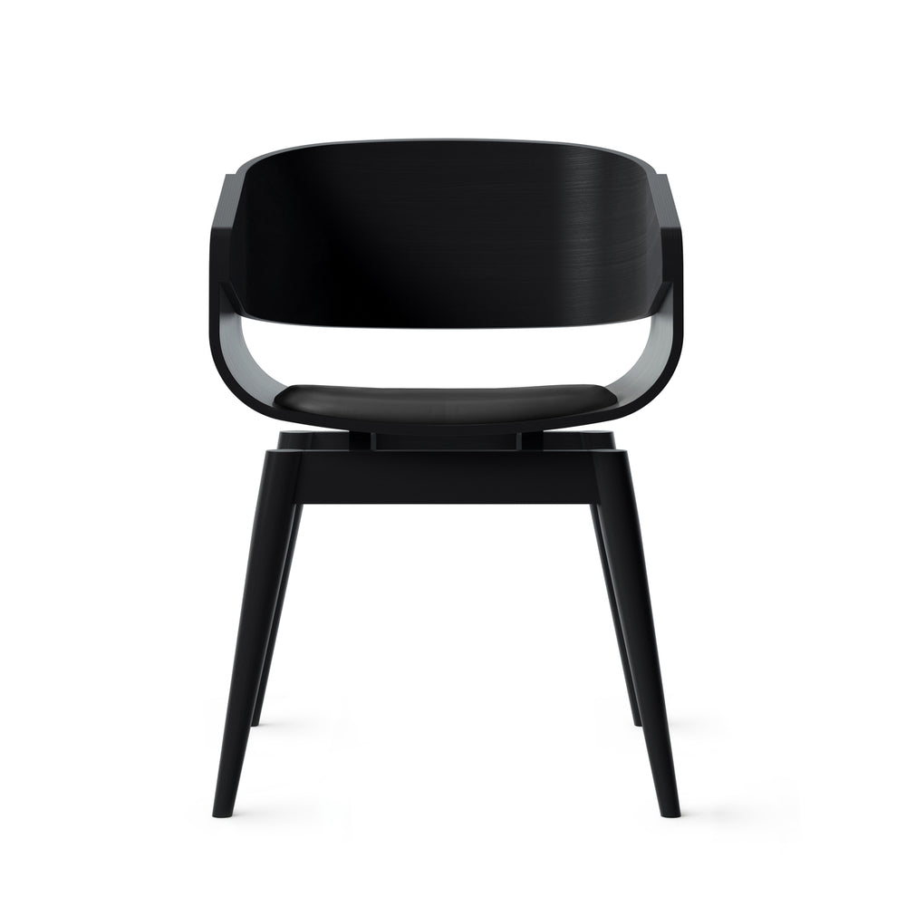 ALMOST Armchair 4th Oak Black Cushion