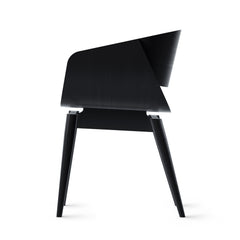 ALMOST Armchair 4th Oak Black Cushion