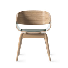 ALMOST Armchair 4th Oak Cushion Grey