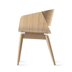 ALMOST Armchair 4th Oak Cushion Grey