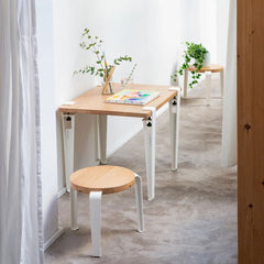 TIPTOE Kids Desk Oak Steel Legs