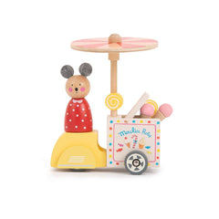 MOULIN ROTY Wood Ice Cream Delivery Tricycle “La grande famille“