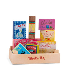 MOULIN ROTY Groceries Wood Set “La grande famille“