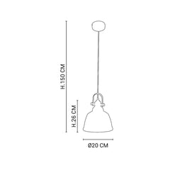 MARKET SET Suspension Light Lord ø20cm
