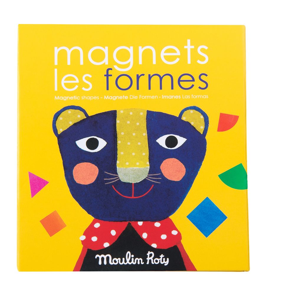 MOULIN ROTY Magnetic letters game Shapes “Les Popipop”