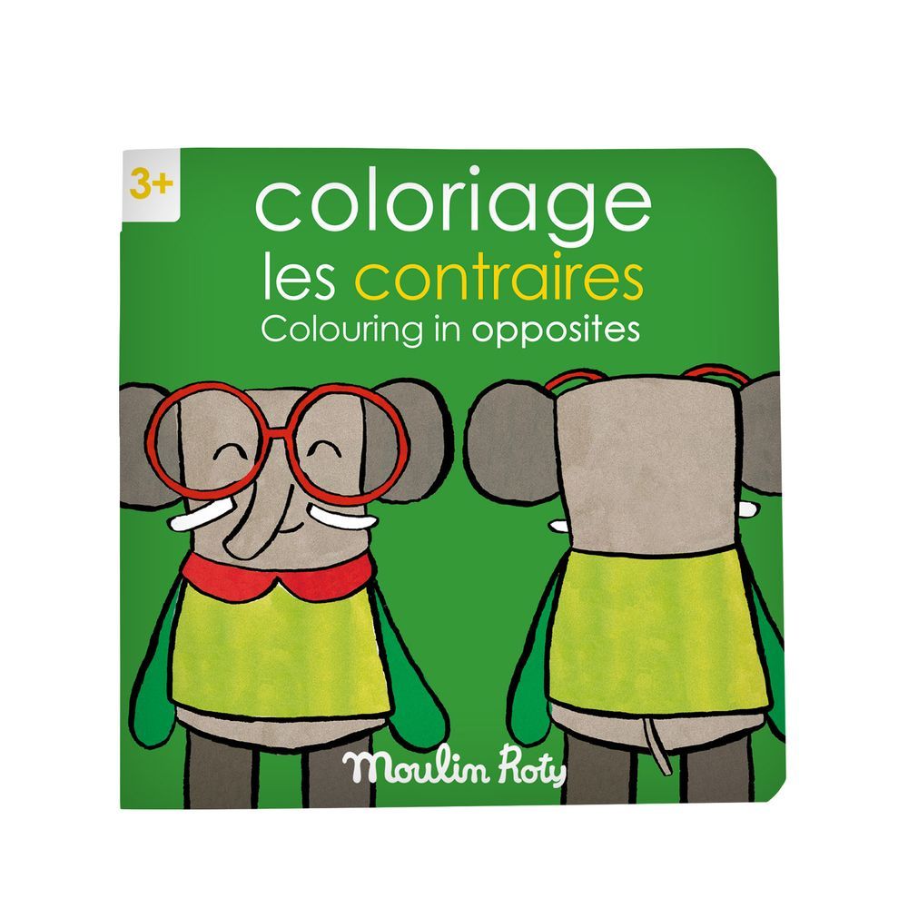 MOULIN ROTY Colouring book contrary 2 “Les Popipop“