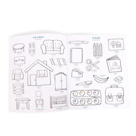 MOULIN ROTY Sticker book 28 pages “Les Popipop“