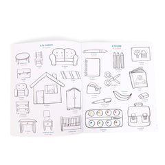 MOULIN ROTY Sticker book 28 pages “Les Popipop“