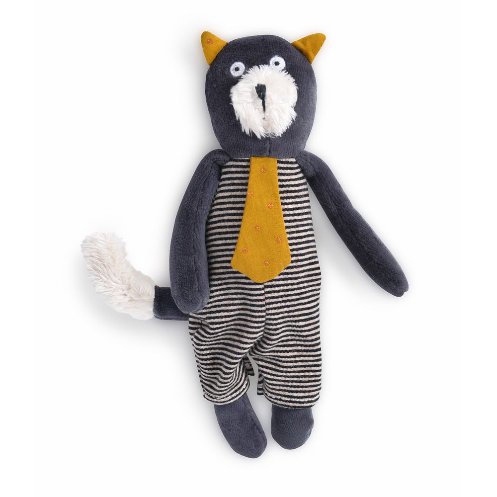 MOULIN ROTY Soft Toy Alphonse the cat “Les Moustaches”