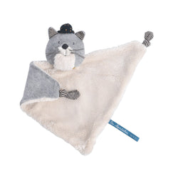 MOULIN ROTY Fernand cat comforter “Les Moustaches”
