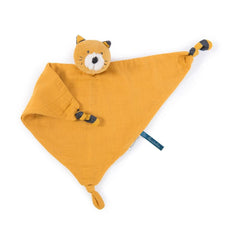 MOULIN ROTY Muslin cat mustard “Les Moustaches“