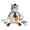 MOULIN ROTY Activity cat “Les Moustaches”