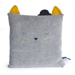 MOULIN ROTY Cat cushion “Les Moustaches”