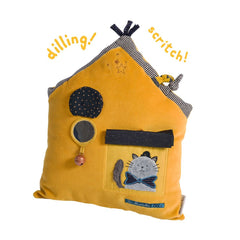 MOULIN ROTY Yellow activity house “Les Moustaches”