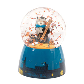 MOULIN ROTY Musical snow globe “Les Moustaches”