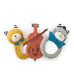MOULIN ROTY Soft toy rubber Fernand “Les Moustaches“