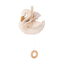 MOULIN ROTY Small Musical Swan “La petite école de danse“