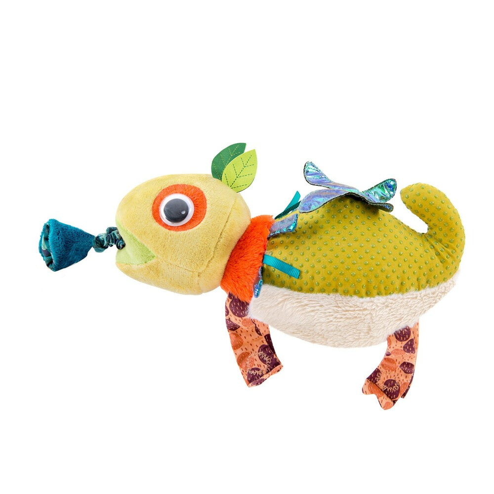 MOULIN ROTY Chameleon vibrating toy "Dans la jungle"