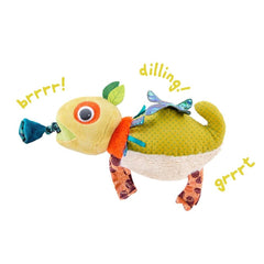 MOULIN ROTY Chameleon vibrating toy "Dans la jungle"