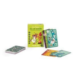 MOULIN ROTY Battle card game “Dans la jungle“