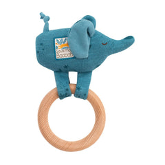 MOULIN ROTY Ring rattle Elephant “Sous mon baobab”