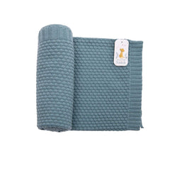 MOULIN ROTY Wool Blend Blanket 86x75cm “Sous mon baobab“