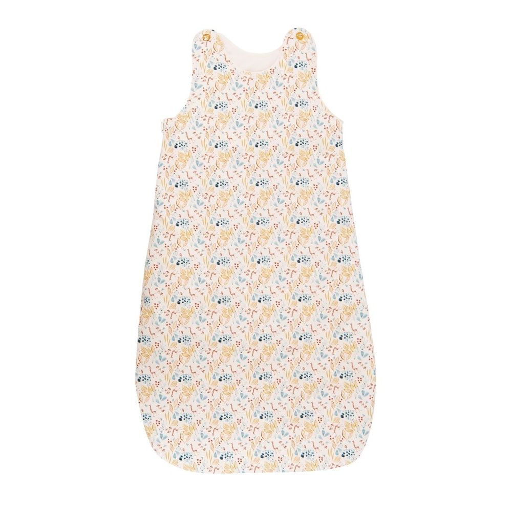 MOULIN ROTY Baby sleeping bag flowers 90cm “Sous mon baobab”