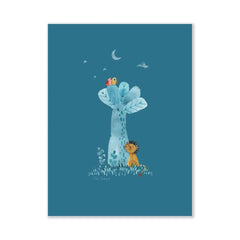 MOULIN ROTY Set Of 3 Posters 30x40cm "Sous mon baobab"