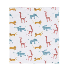 MOULIN ROTY Set of 3 Muslin Square 70x70cm “Sous mon baobab“