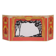 MOULIN ROTY Cardboard theatre with shadow puppets “Lampes et ombres“