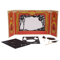 MOULIN ROTY Cardboard theatre with shadow puppets “Lampes et ombres“