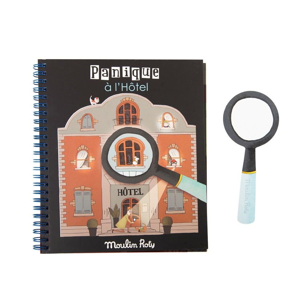 MOULIN ROTY Magic magnifying glass book “Les Petites Merveilles”