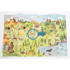 MOULIN ROTY Puzzle 96 pieces forest “Le jardin du moulin“