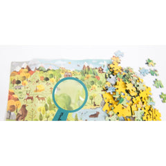 MOULIN ROTY Puzzle 96 pieces forest “Le jardin du moulin“
