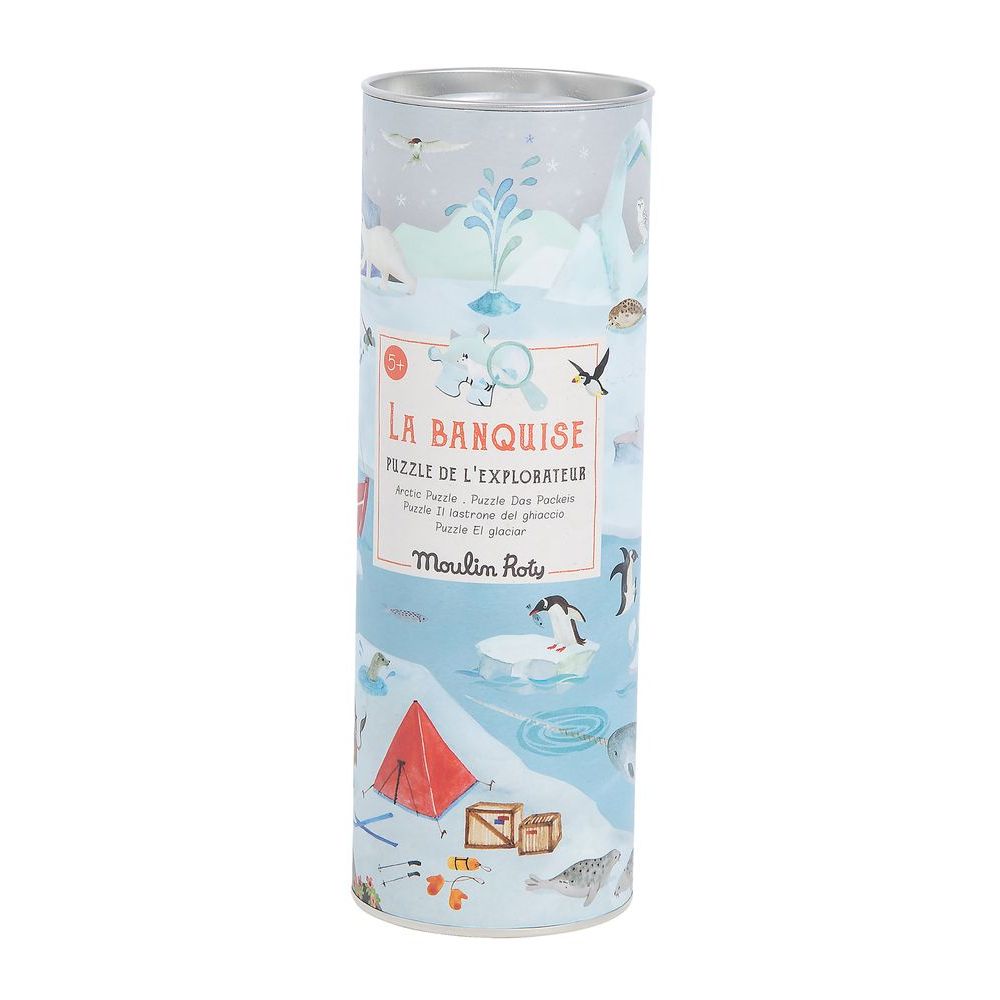 MOULIN ROTY Puzzle 96 pieces ice floe “Le jardin du moulin“