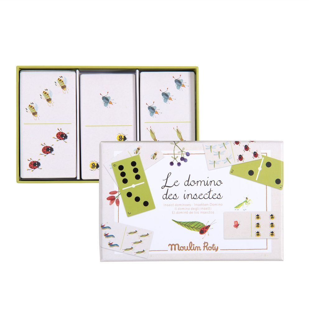 MOULIN ROTY Set of dominos “Le jardin du moulin“