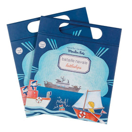 MOULIN ROTY Magnetic battleships game “Aujourd'hui c'est mercredi”