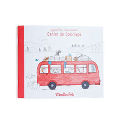MOULIN ROTY Colouring book “Aujourd'hui c'est mercredi“