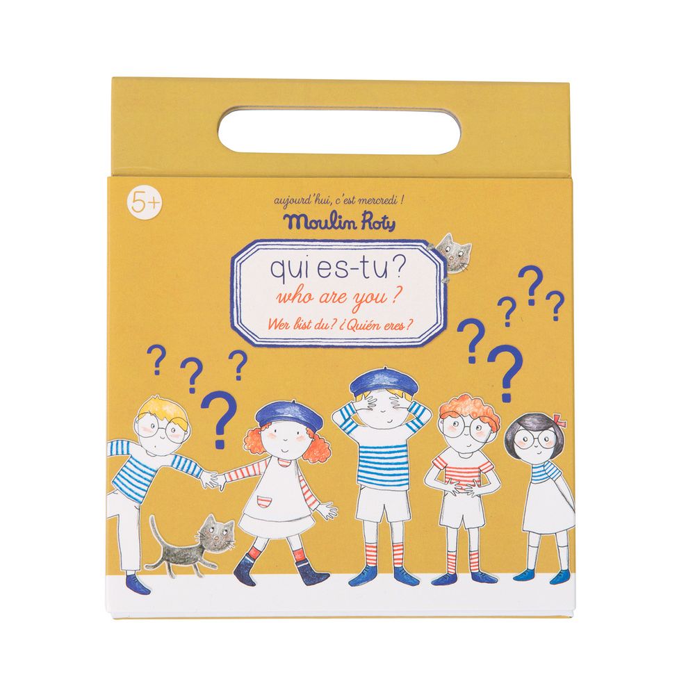 MOULIN ROTY Magnetic guess who? game “Aujourd'hui c'est mercredi”