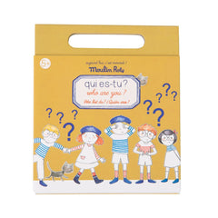 MOULIN ROTY Magnetic guess who? game “Aujourd'hui c'est mercredi”