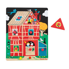 MOULIN ROTY House peg puzzle “Les Bambins”